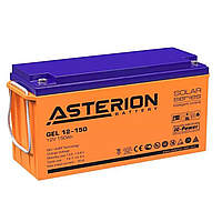 Герметизированный свинцово-кислотный аккумулятор Asterion серии GEL 150 Ah 12V