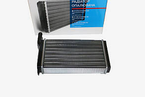 Радіатор обігрівача 2108, 2109, 21099, 2113, 2114, 2115, Таврія, 1102, 1103, 1105 алюмінієвий