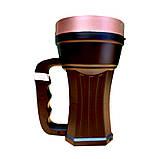 Ліхтарик із ручкою й акумулятором Чорний, фото 3