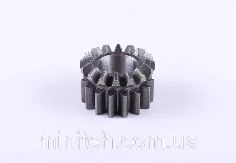 Шестірня диференціала мала z-15/16 (мототрактор), фото 1
