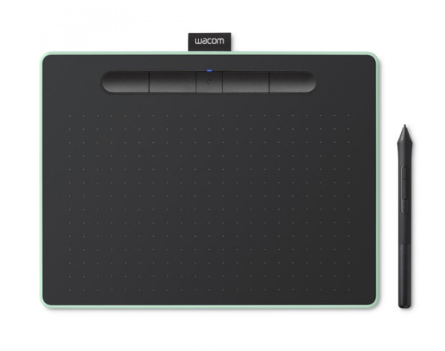 Графический планшет Wacom Intuos M Bluetooth Pistachio (CTL-6100WLE-N)
