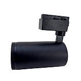 LED світильник трековий із функцією ZOOM Graceful light Чорний 30 Вт 2500 Lm 4100 K, фото 2