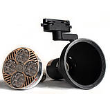 LED світильник трековий Чорний 25 Вт 2000 Лм 4100К, фото 3