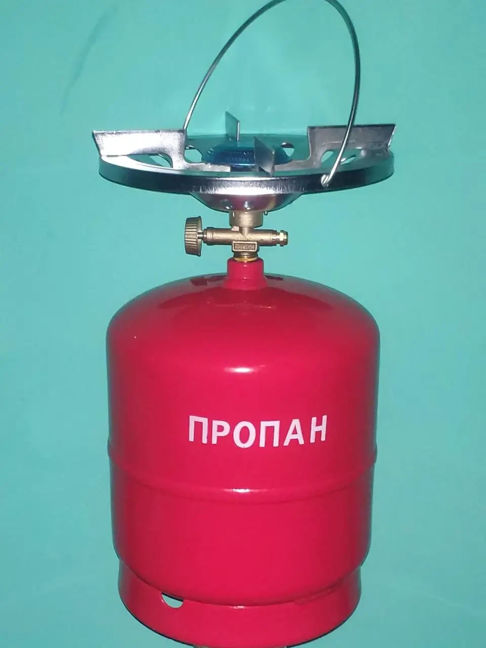 Балон газовий з пальником туристичний 8 літрів