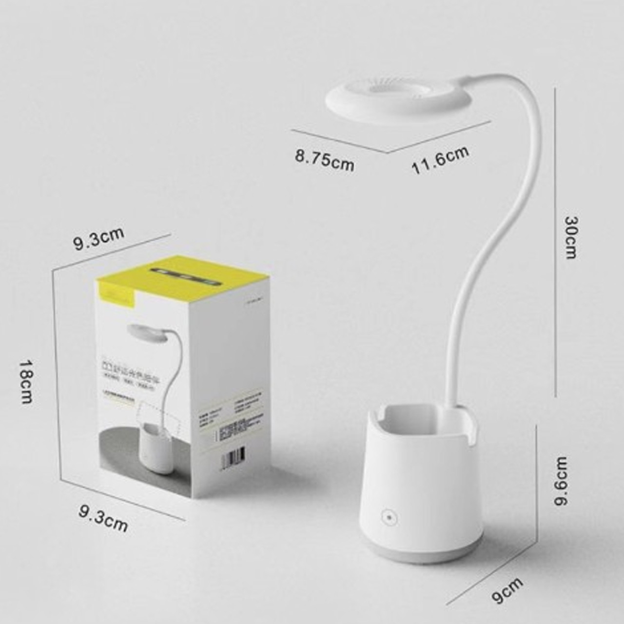 LED світильник настільний на акумуляторі Блакитний