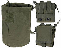 Тактический складной Подсумок для переноски с Molle Mil-Tec от Sturm "Roll Dump Bag" (16156401) Olive