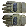 Рукавички тактичні оливково - зелені із закритими пальцями розмір L, обхват долоні 20-22см, BC-8798, фото 9