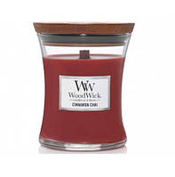 Ароматическая свеча с ароматом ванили и корицы Woodwick Mini Cinnamon Chai 85 г