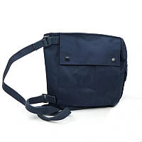 Сухарка протигазна сумка (з плечовою лямкою) темно-синій кордура, оригінал (Нідерланди)