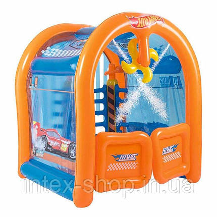Надувний ігровий центр Bestway 93406 Hot Wheels (191х173х203 см), фото 2
