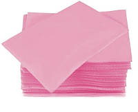 Салфетки нагрудные для пациентов, розовые (500 шт. в ящике)