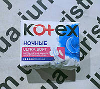 Прокладки Kotex Night Ultra Soft 6 к. 6 шт./уп. № 579269