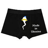 Труси чоловічі з  принтом  Made in Ukraine (S - XXXL), фото 3