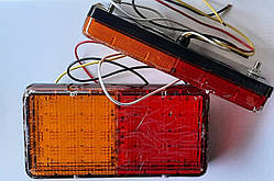 Ліхтари задні світлодіодні на причіп універсальні Led PULSO BL-64950 12v, 24v 180мм*92мм 2 шт.