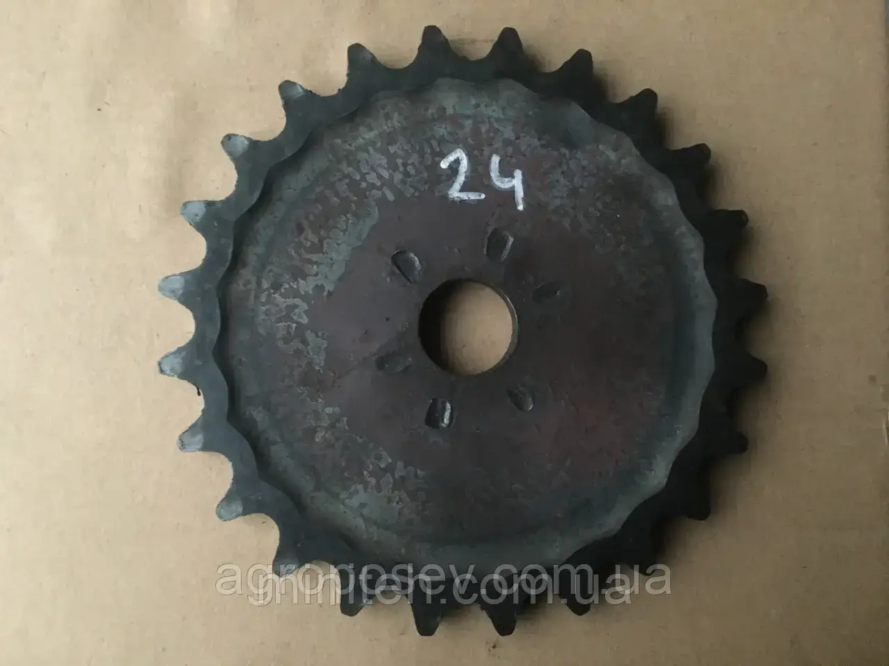 Зірочка приводу фрези (z-13, ф-24 мм, шаг 19.05), фото 1