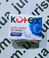 Прокладки Kotex Ultra Night 6 к. 6 шт./уп. № 569130