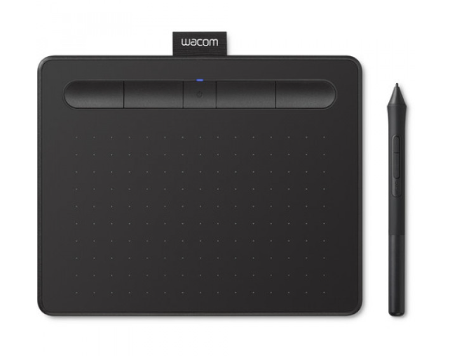 Графический планшет Wacom Intuos S Bluetooth Black (CTL-4100WLK-N)