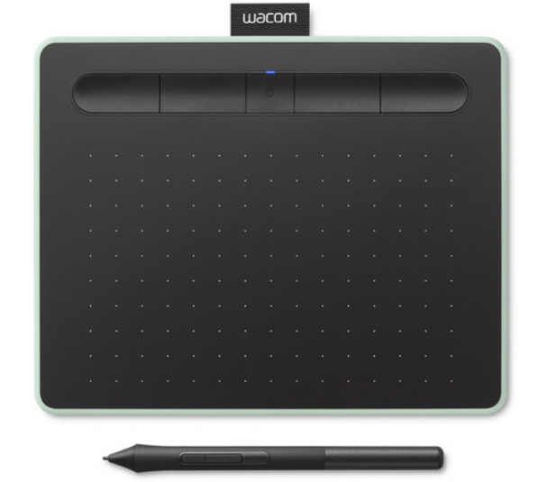 Графический планшет Wacom Intuos S Bluetooth Pistachio (CTL-4100WLE-N)
