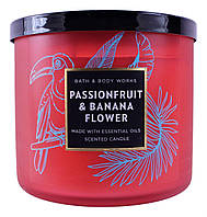 Трехфитильная свеча Bath and Body Works PASSIONFRUIT BANANA