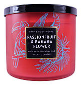 Трифітильна свічка Bath and Body Works PASSIONFRUIT BANANA