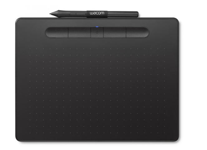 Графический планшет Wacom Intuos M Bluetooth Black (CTL-6100WLK-N)