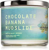 Трехфитильная свеча Bath and Body Works BANANA CHOCOLATE