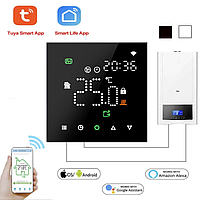 WiFi терморегулятор для котлов и сервоприводов Ecoset BHT-003 WiFi (цвет черный)