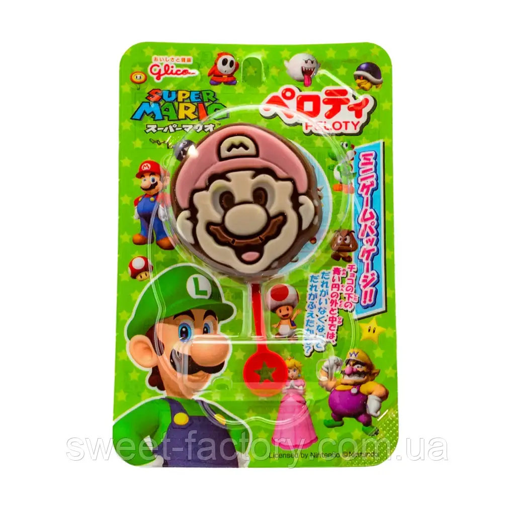 Glico Peloty Choco Super Mario 20g ID 1763487808