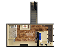 10' x 20' Standard Bomb Shelter "Base Model"