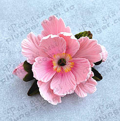 Цукрова прикраса для кондитерських виробів Піон з бутонами