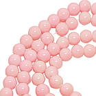 Намистини 8 мм для Біжутерії Світло Рожеві, тон 103, Фурнітура для Прикрас Кольє Намиста Браслета, фото 6