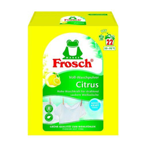 Пральний порошок-концентрат Frosch Цитрус 1,45 кг