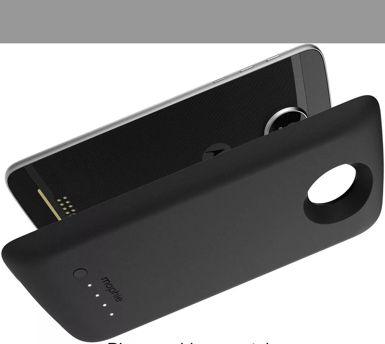 Power Pack Moto Mod 3150mAh Mophie батарея для Moto Z серії б.у