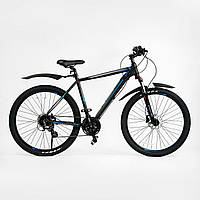 Велосипед горный алюминиевый CORSO «MAXXPRO» 27.5 дюймов гидравлика