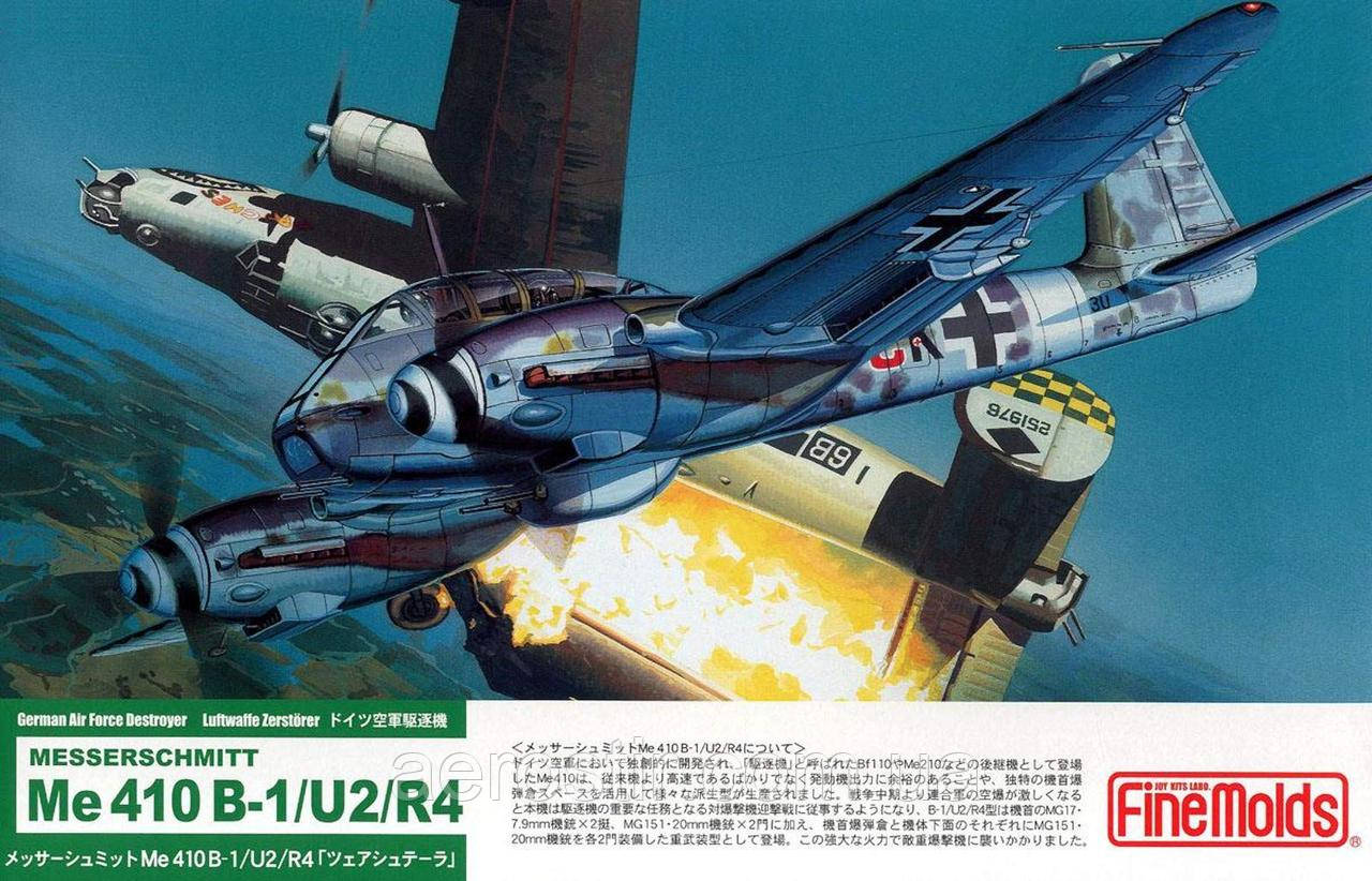 Messerschmitt Me 410 B-1/U2/R4 1/72 Fine Molds FL09, фото 1