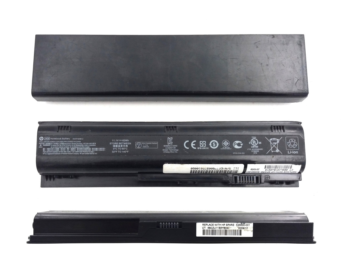 Оригінальна батарея для ноутбука HP ProBook 4230 HSTNN-IB2U 11.1 V 62 Wh Li-Ion Б/У — знос 10-15%