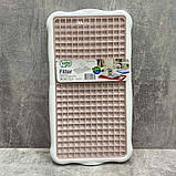 Сушка для посуду 14*19*0,7 см Hobby life 04 1311 рожево-біла, фото 2