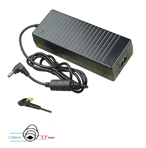Зарядний пристрій для ноутбука 5,5-1,7 mm 7,1A 19V Acer тип А+ нова