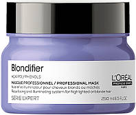 Маска-сияние для волос окрашенных в оттенки блонд L'Oréal Professionnel Blondifier Masque 250 мл