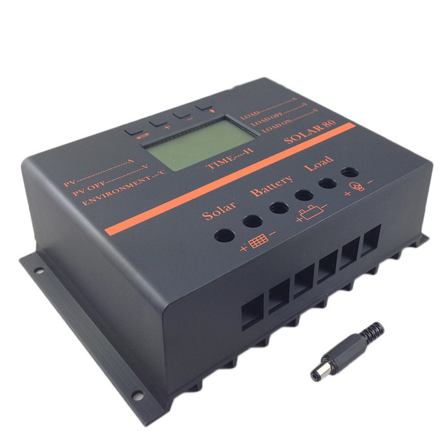Сонячний контролер заряду Solar 80A 12 \ 24V (вер. 7), фото 1