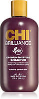 Шампунь для глибокого зволоження та блиску волосся CHI Deep Brilliance Optimum Moisture Shampoo 355ml