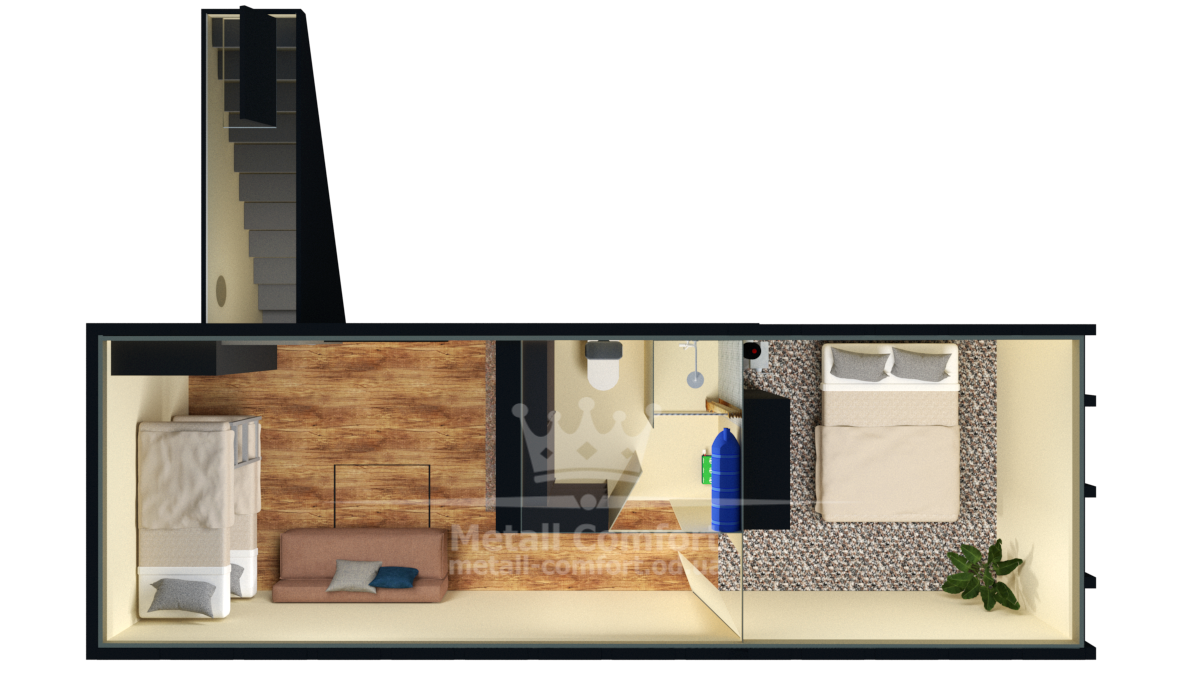 10' x 30' Standard Bomb Shelter "Upgrade Model"