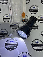Ліхтар ручний LED акумуляторний LEBRON L-HL-10, ABS, чорний, 1W, 250mAh