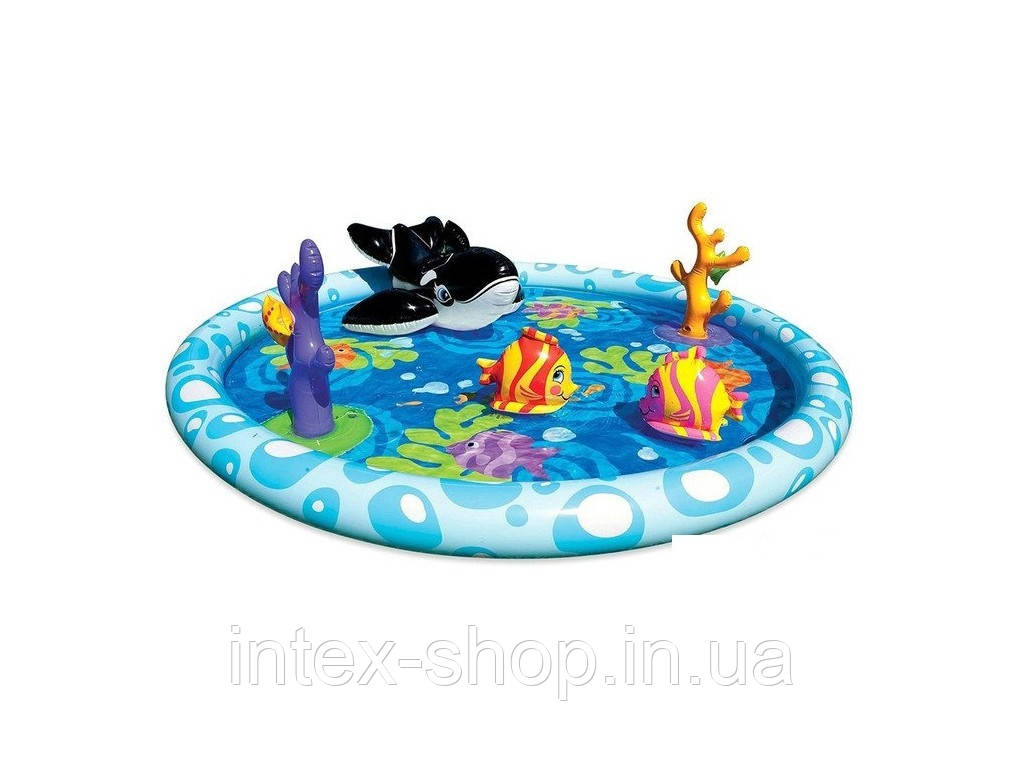 Дитячий водний ігровий центр Intex 57448 "Океан" (196х51 см)