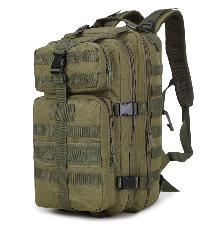 Тактический штурмовой рюкзак Eagle M05G 25л темно-зеленый - фото 1 - id-p539773549