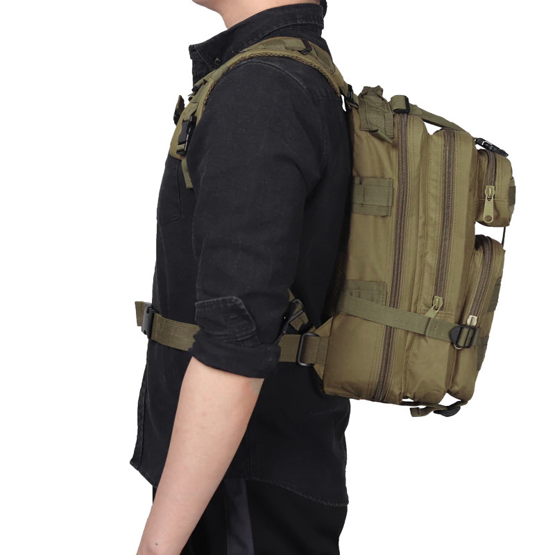 Тактический штурмовой рюкзак Eagle M05G 25л темно-зеленый - фото 4 - id-p539773549