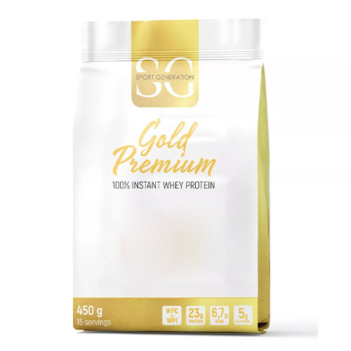 Протеїн Sport Generation Gold Premium 100% Instant Whey Protein, 450 грам - Банан
