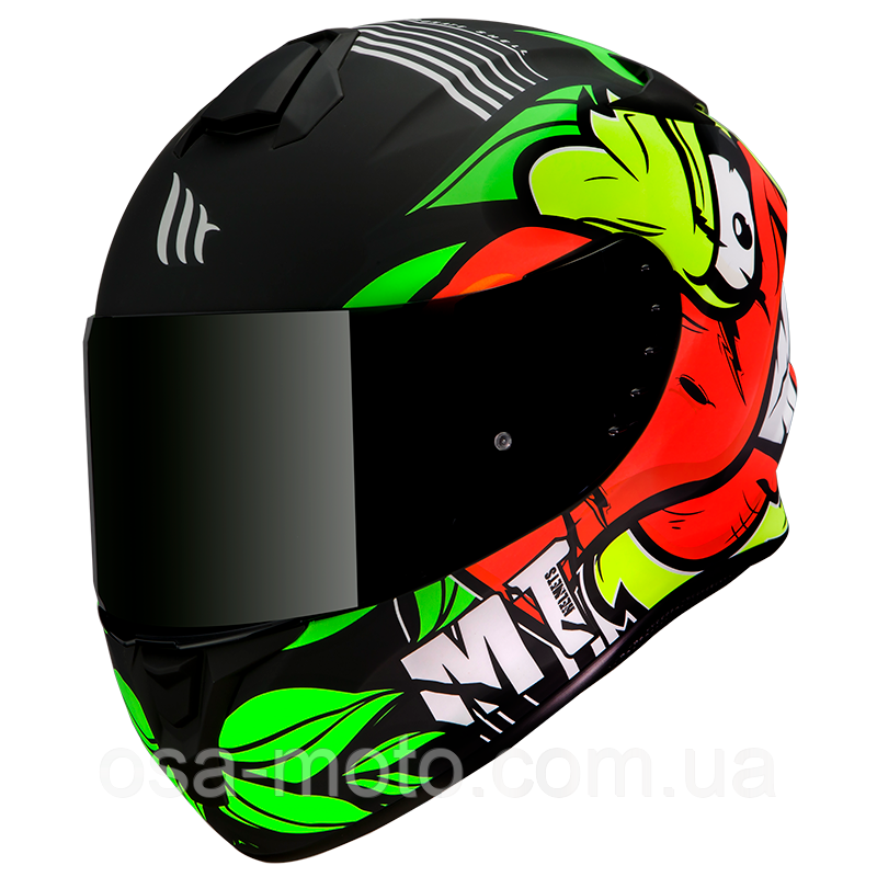 Мотошолом MT TARGO Truck Matt Fluor Yellow