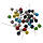 Кравецькі шпильки "РОМАШКА" (360шт) асортименті 5,5 см (6176), фото 2
