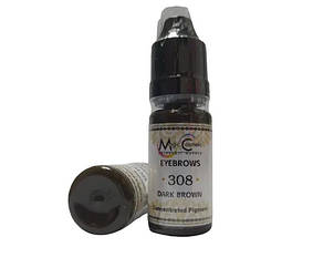 Пігмент для татуажу брів Magic Cosmetic Dark Chocolate #308, 10 мл, фото 3